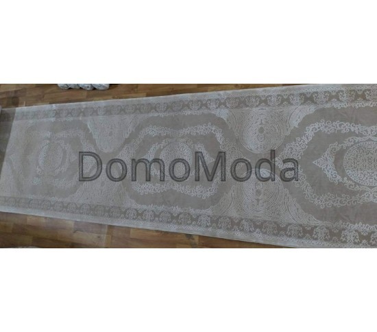 Поліестера килимова доріжка TEMPO 117AA POLY.IVORY/CREAM - Висока якість за найкращою ціною в Україні зображення 5.